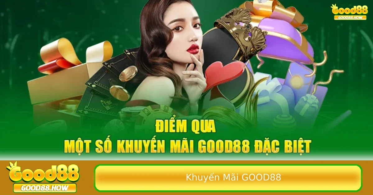 Các chương trình khuyến mãi Good88 hot nhất hiện tại