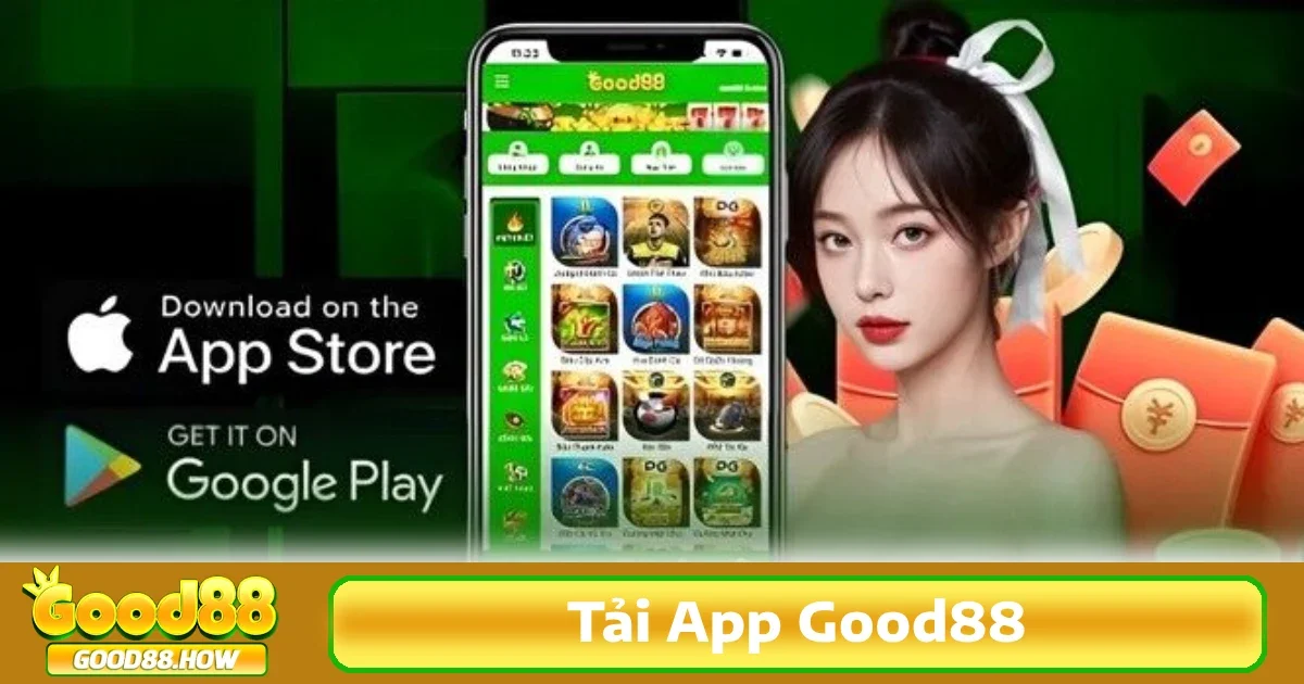 Tải app Good88 mang đến cho người chơi những trải nghiệm cá cược đỉnh cao, phù hợp mọi nhu cầu từ giải trí đến khả năng thắng lớn
